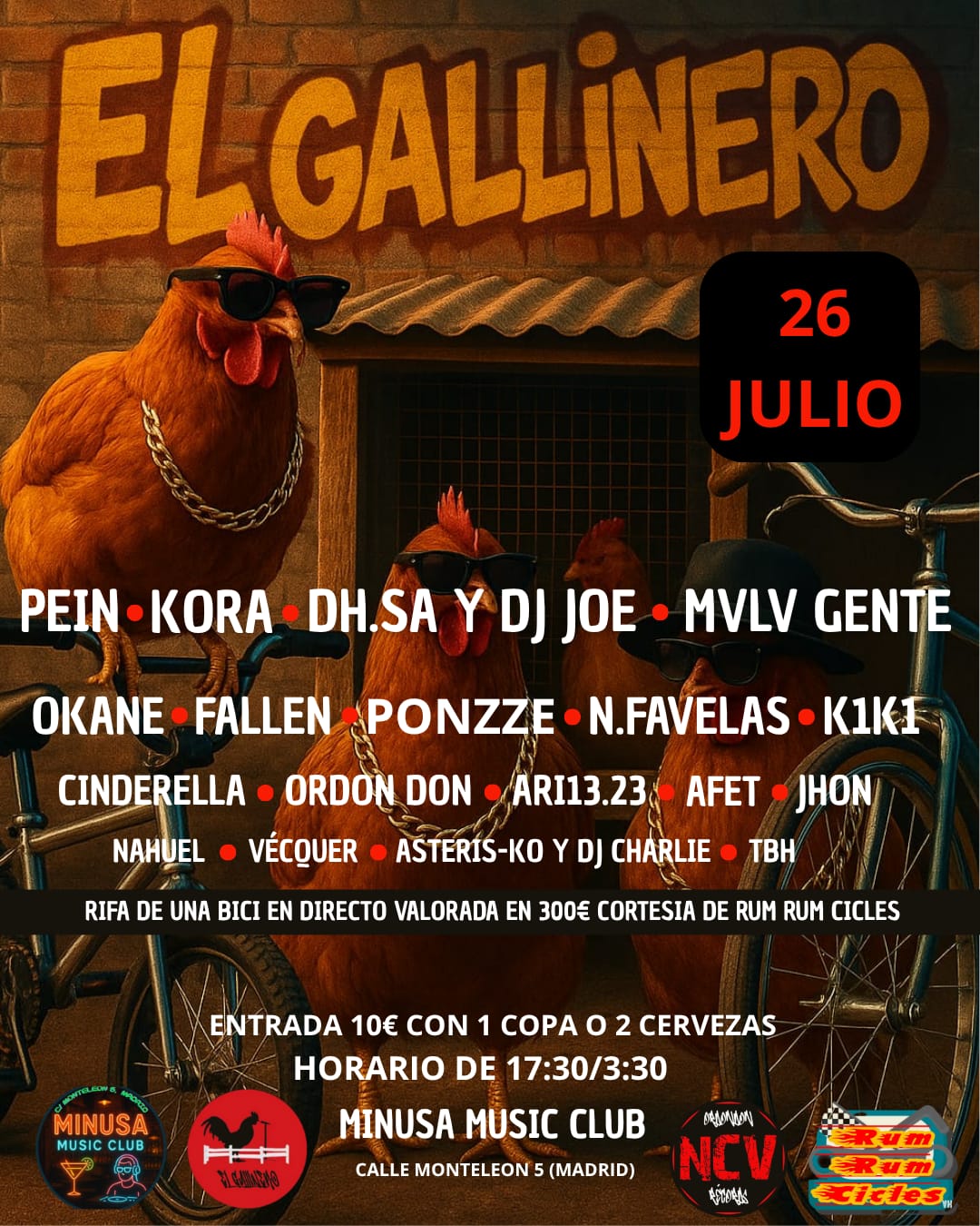 El Gallinero @ MINUSA - Madrid - Mutick