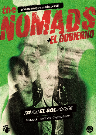 THE NOMADS en Madrid (+ EL GOBIERNO)