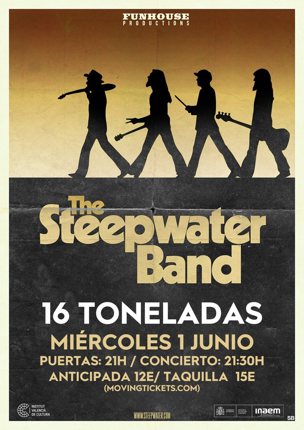 The STEEPWATER BAND en Valencia - Mutick