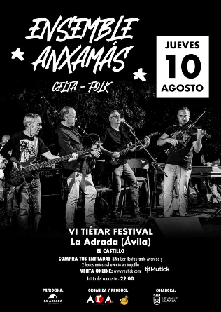 VI TIETAR FESTIVAL presenta Ensemble Anxamás en Castillo La Adrada - Avila