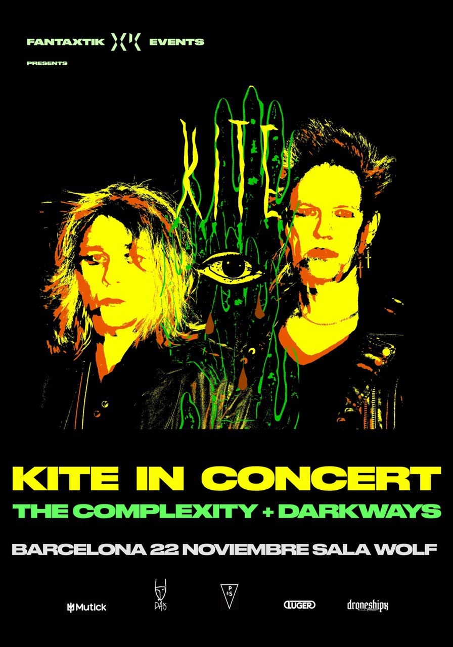 KITE + The Complexity + Darkways en Barcelona - Mutick