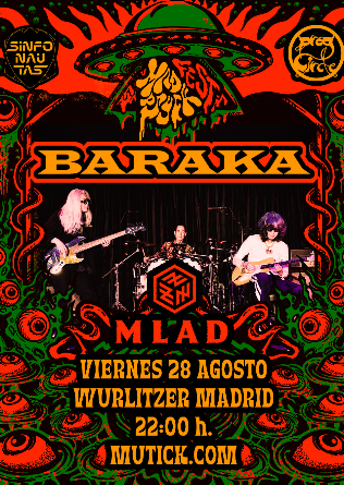 Mad Psych Fest: BARAKA + MIENTRAS LAS ABEJAS DUERMEN Madrid