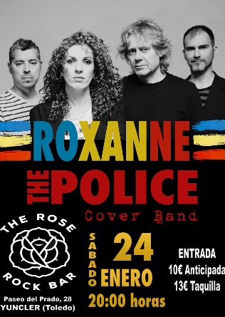 Roxanne (The Police Cover Band) en The Rose Yuncler Toledo