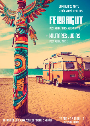 FERRAGUT + MILITARES JUDIAS en Madrid