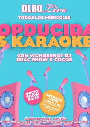 POPDUCIDAS & KARAOKE - 17 DIC