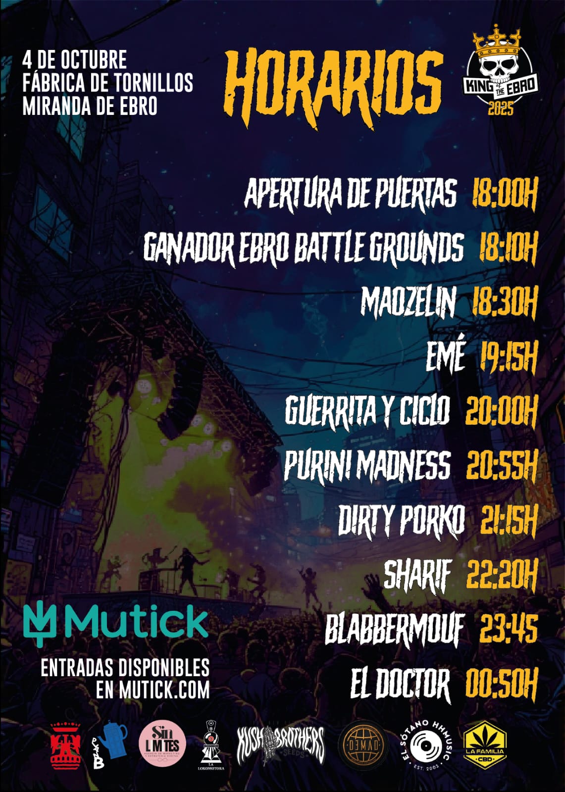 Festival KING of the EBRO 2025 - Mutick
