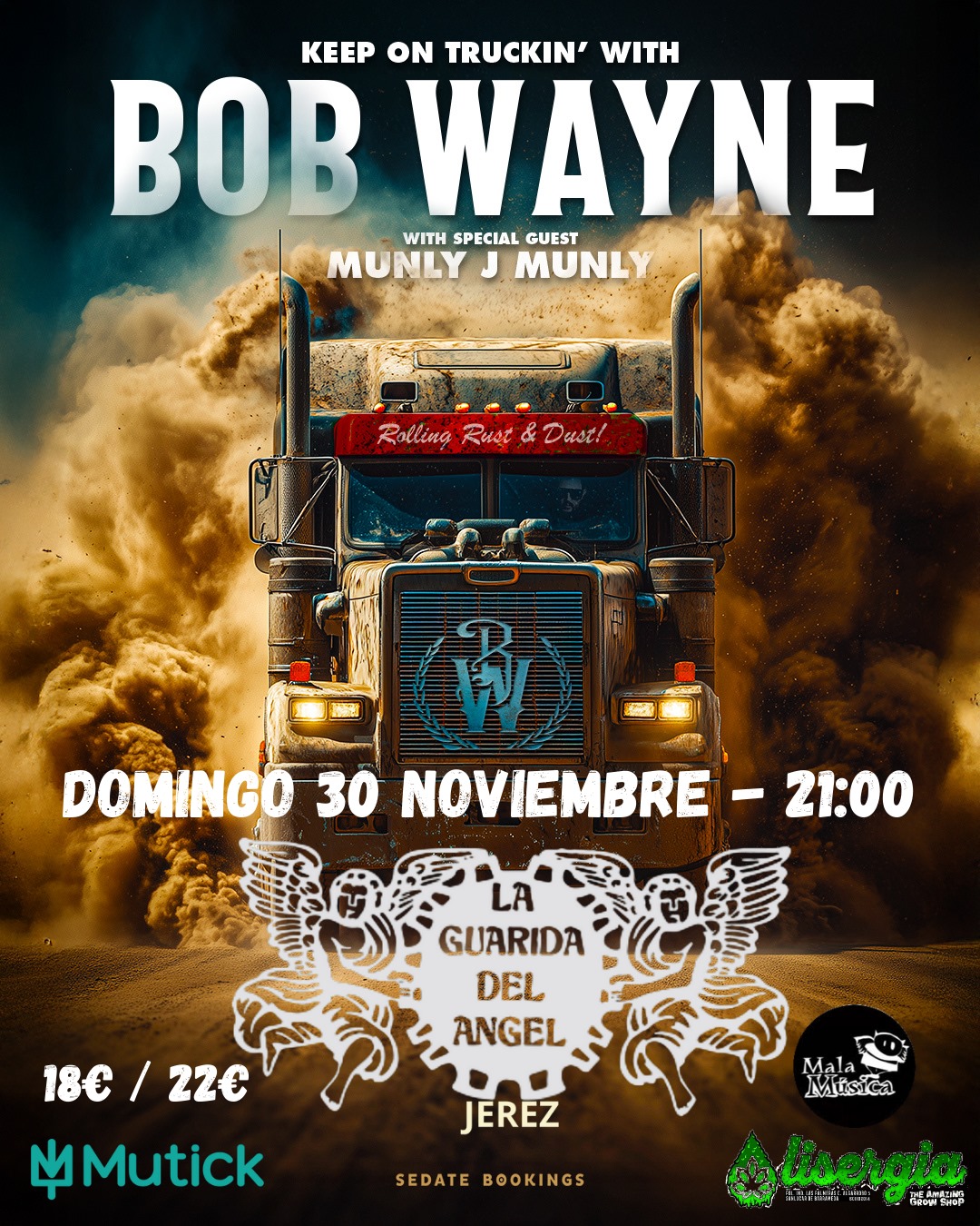 BOB WAYNE (USA) en Jerez  - Mutick