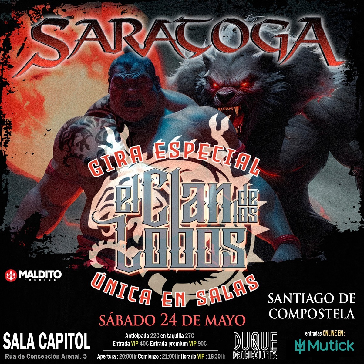 SARATOGA en Santiago de Compostela - Mutick