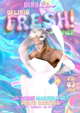 DELIRIO FRESH! SUMMER - 7 AGOSTO 2026