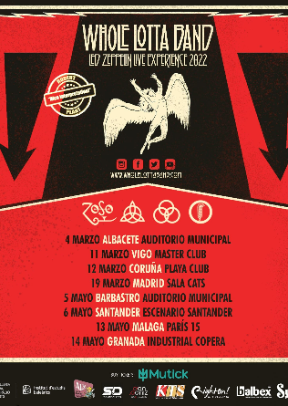 WHOLE LOTTA BAND en Pamplona