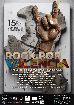 ROCK POR VALENCIA en Madrid - DANA