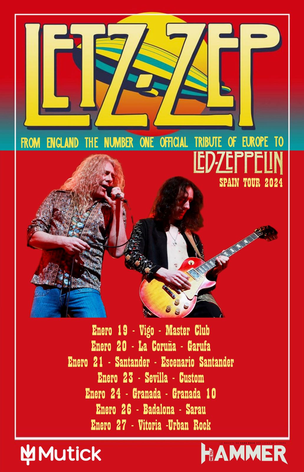 LETZ ZEP (UK) en Vitoria - Mutick