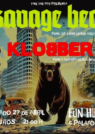SAVAGE BEAT + KLOBBER en Madrid 