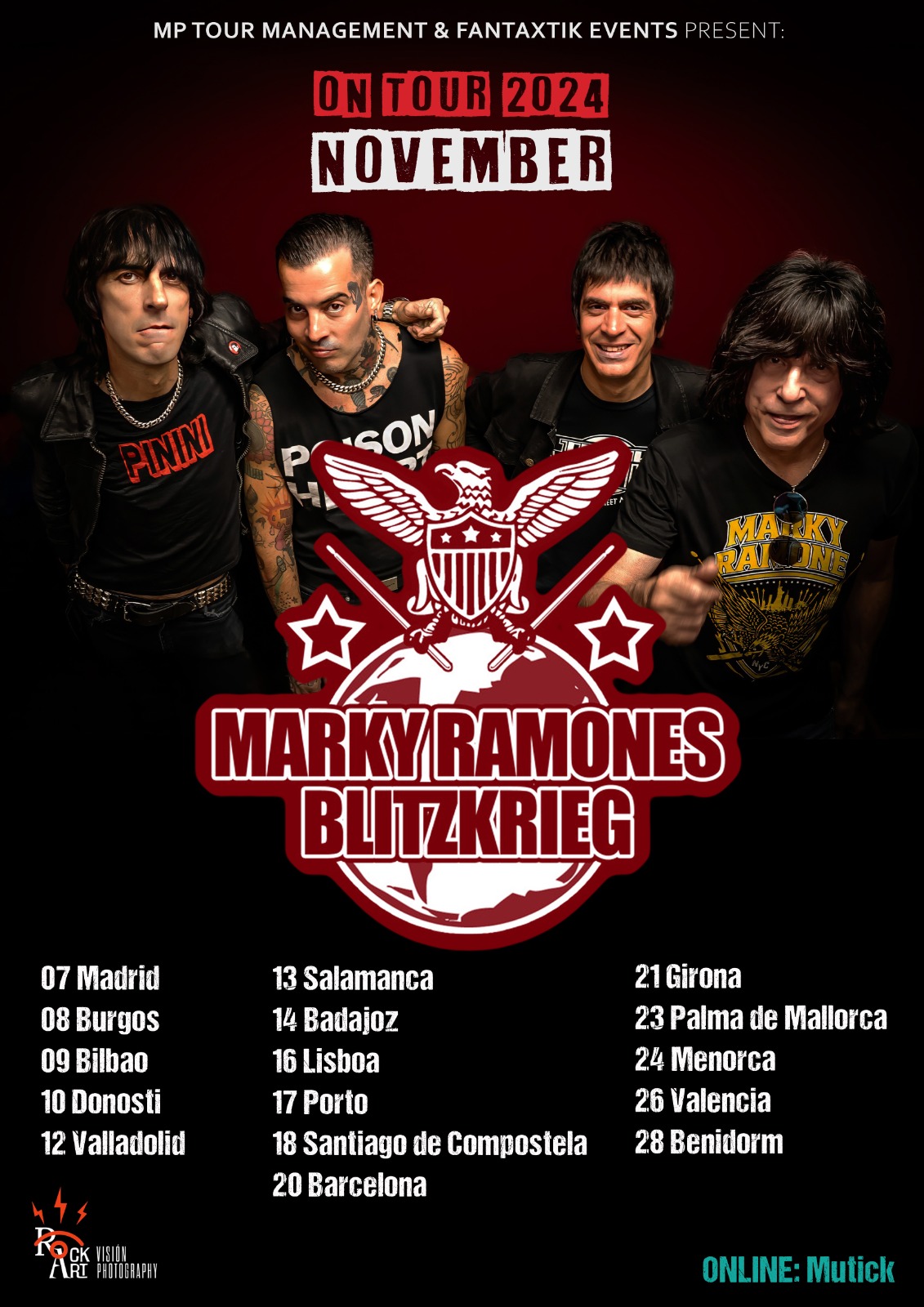 MARKY RAMONE en Valladolid - Mutick