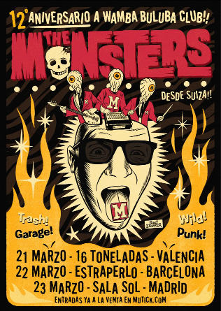 The MONSTERS en Madrid