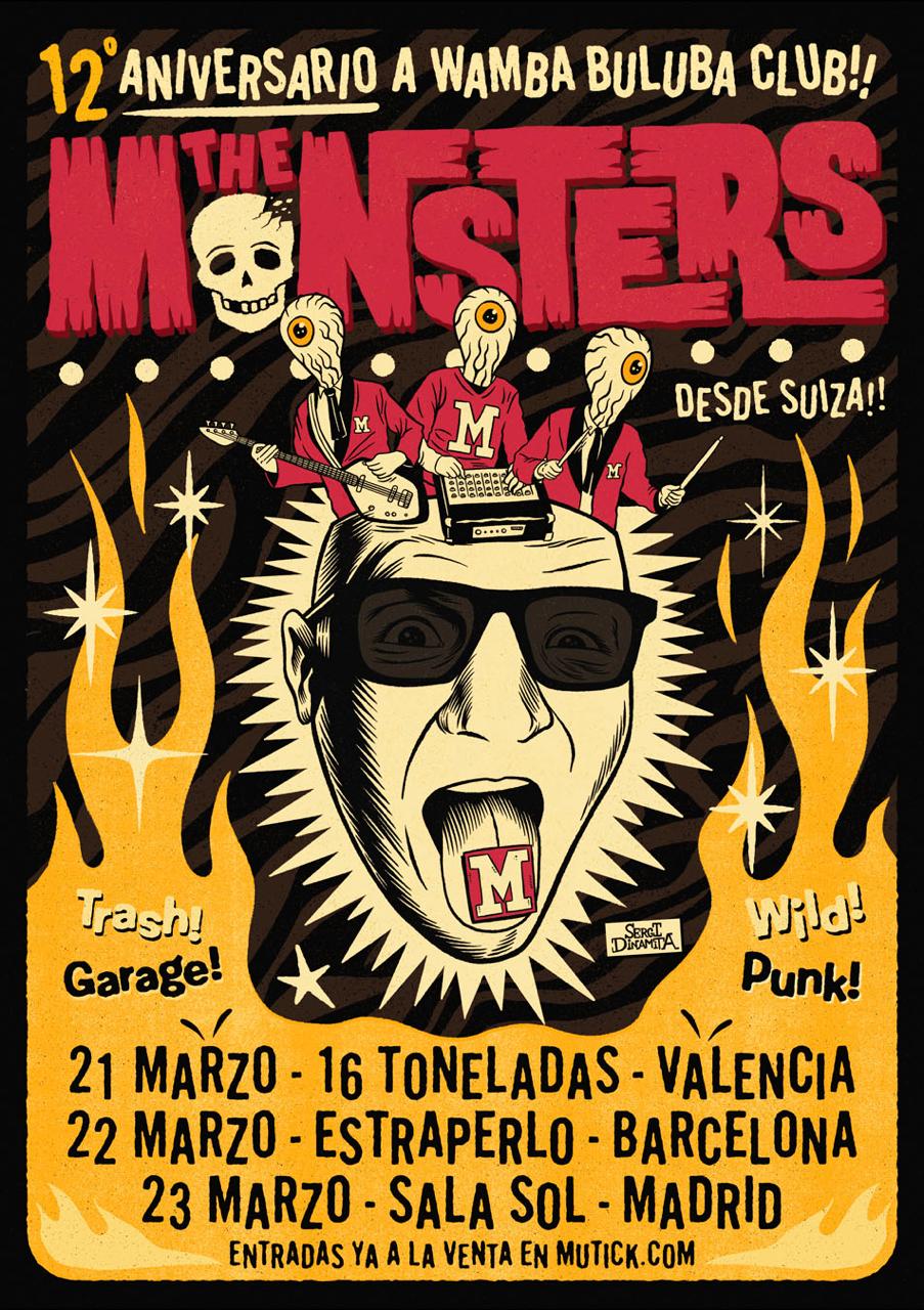 The MONSTERS en Madrid - Mutick