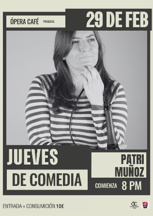 Noche de Comedia con Patri Muñoz en Oviedo