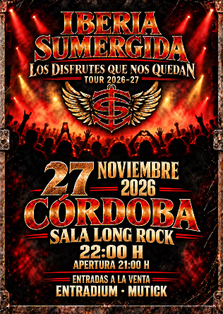IBERIA SUMERGIDA - Tributo a Héroes del Silencio en Córdoba