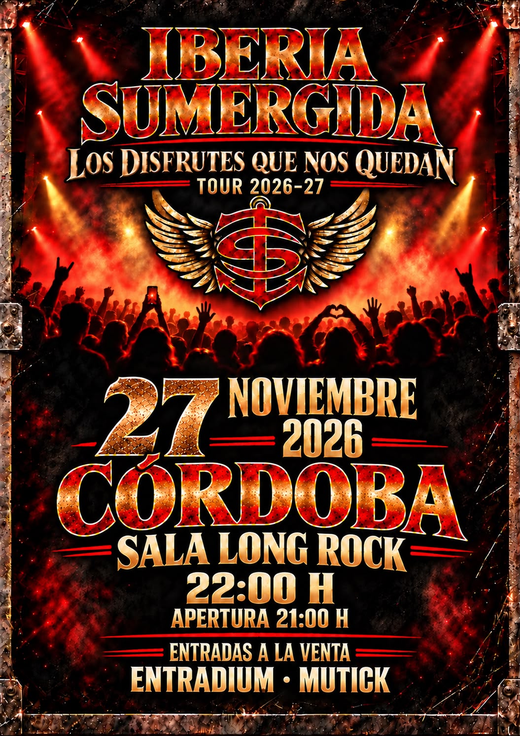 IBERIA SUMERGIDA - Tributo a Héroes del Silencio en Córdoba - Mutick