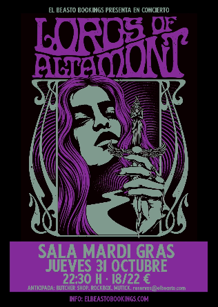 The Lords Of Altamont (USA) en A Coruña  