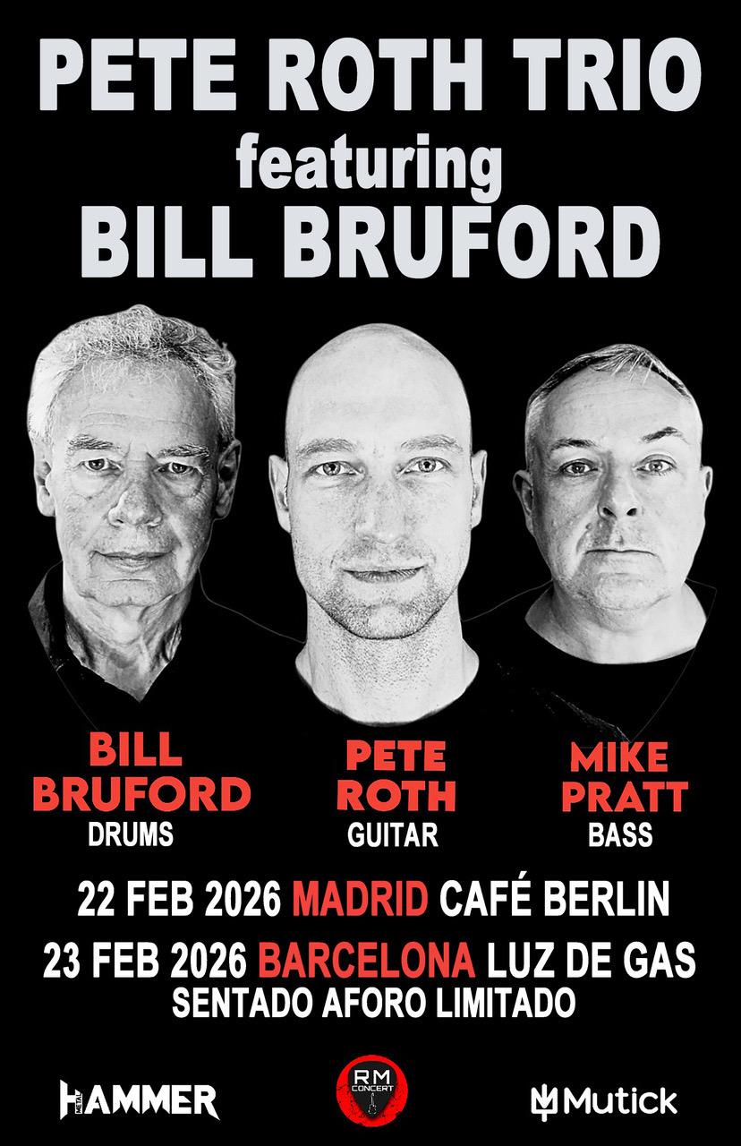 Pete Roth Trio feat Bill Bruford en Barcelona - Mutick