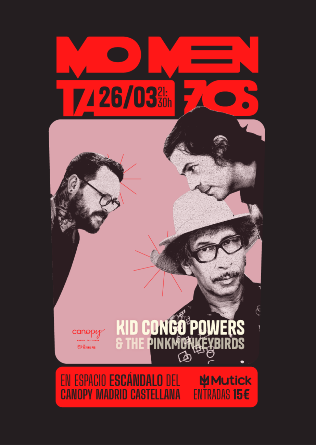 Momentazos: KID CONGO & THE PINK MONKEY BIRDS en Madrid