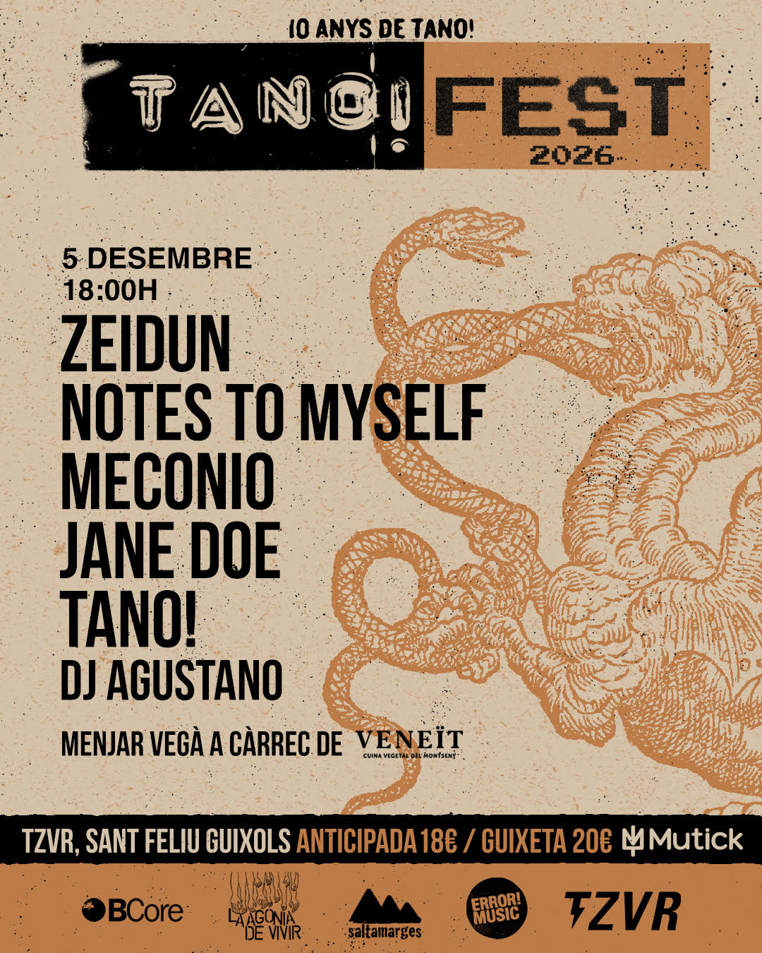 TANO! FEST Sant Feliu de Gu&iacute;xols (Girona) - Mutick