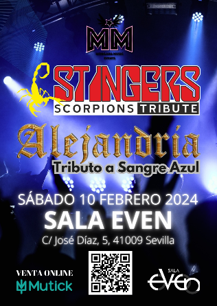 ALEJANDRÍA + STINGERS en Sevilla