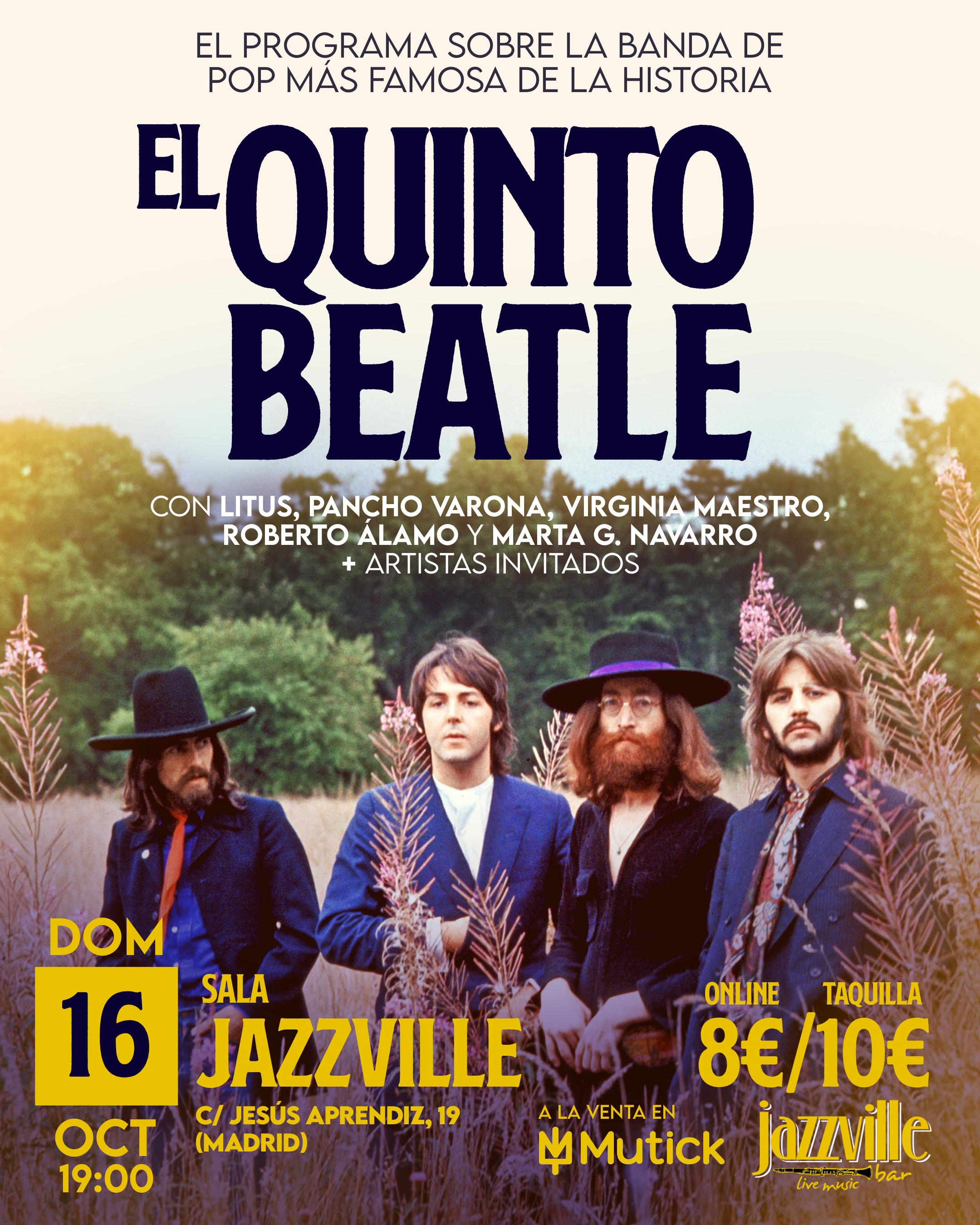 El Quinto Beatle Live en Madrid - Mutick