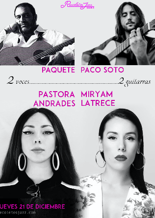 Recoletos Jazz: Miryam Latrece, Pastora Andrades, Paco Soto y Pakete
