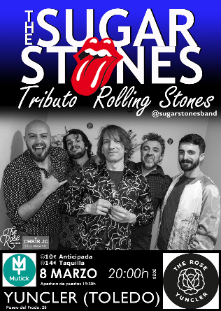 The Sugar Stones - Tributo a The Rolling Stones en Rose Yuncler - Toledo