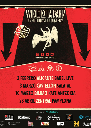 Whole Lotta Band - Led Zeppelin Live Experience en Alicante