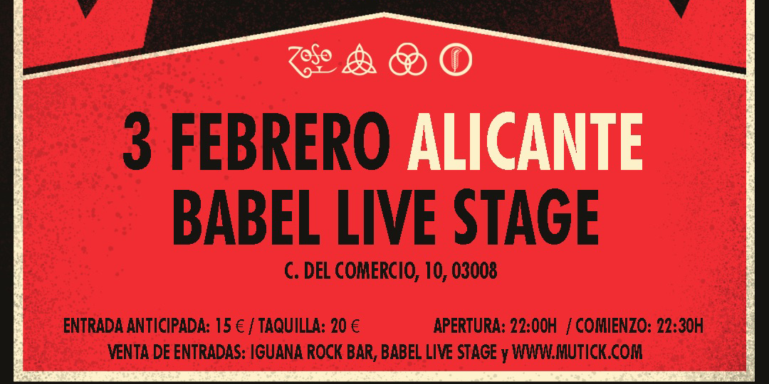 Whole Lotta Band - Led Zeppelin Live Experience en Alicante