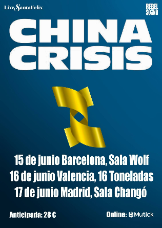CHINA CRISIS en Madrid  