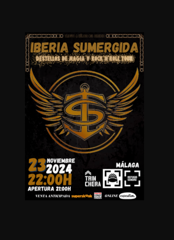 IBERIA SUMERGIDA - Tributo a Héroes del Silencio en Málaga - Mutick