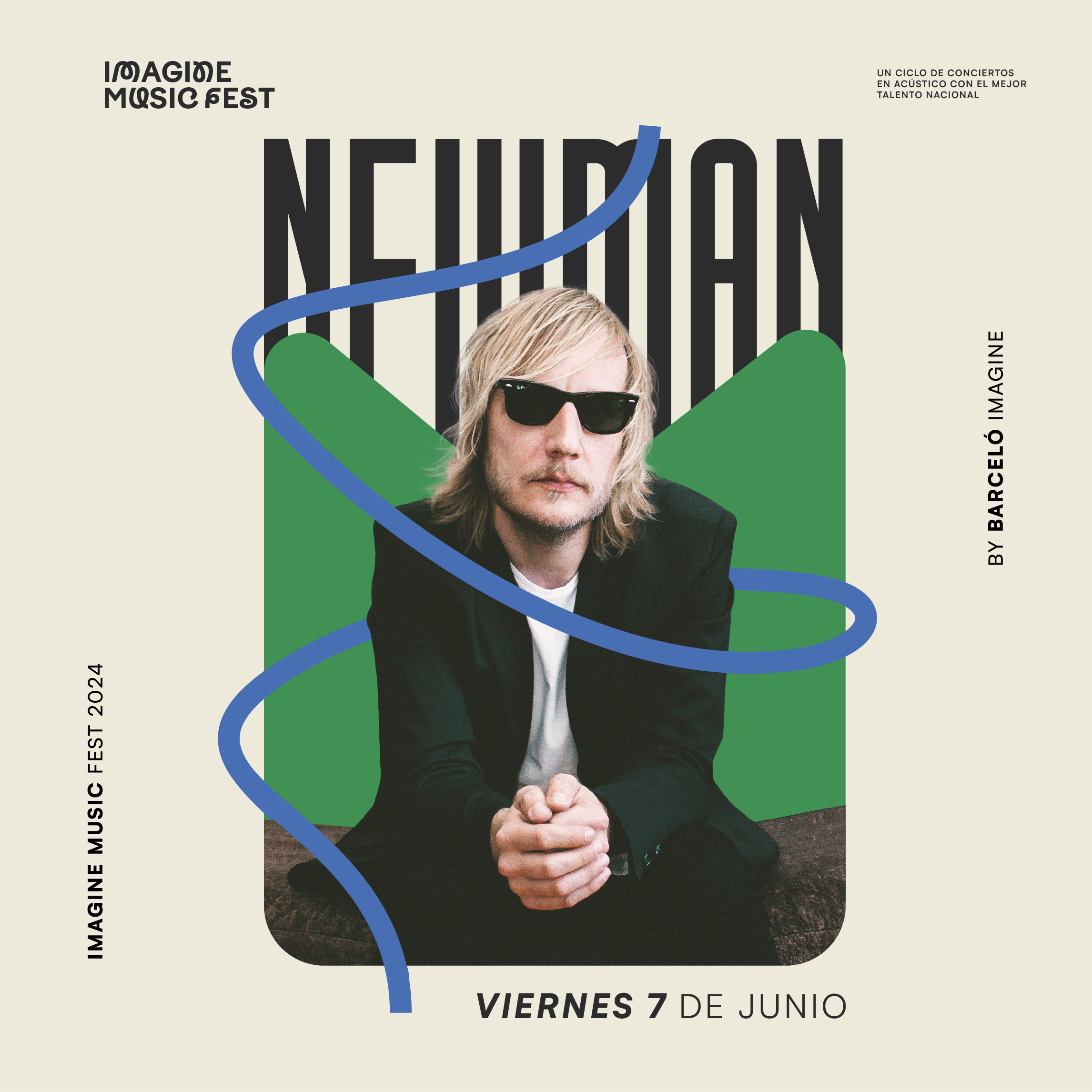 Neuman en acústico en Imagine Music Fest Madrid - Mutick