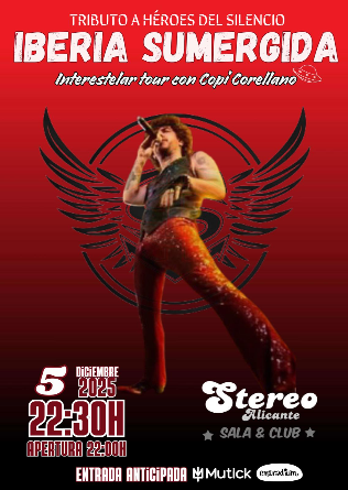 IBERIA SUMERGIDA - Tributo a Héroes del Silencio en Alicante