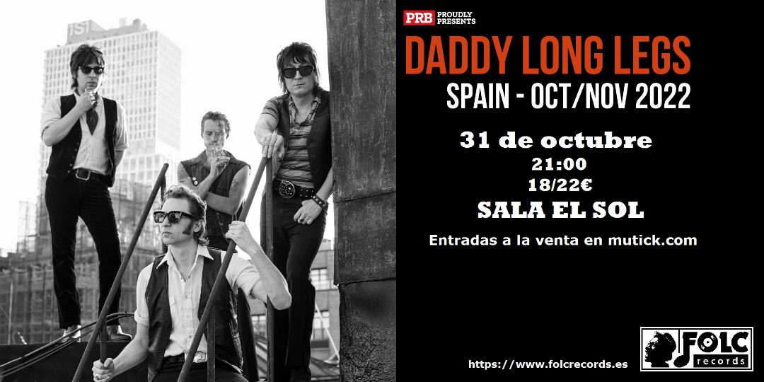 DADDY LONG LEGS (USA) en Madrid