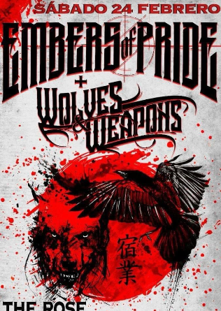 Metal: Embers of Pride + Wolves and Weapons en Toledo - The Rose Yuncler