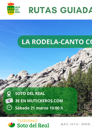 Rutas Guiadas Turismo Soto del Real - 21 MARZO