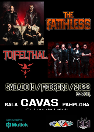 THE FAITHLESS + TOIFELTHAL en Pamplona