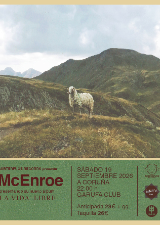 McEnroe presenta 'La vida libre' en A Coruña