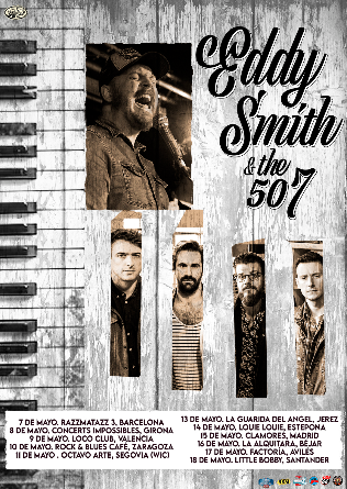 EDDY SMITH & THE 507 (UK) en Madrid