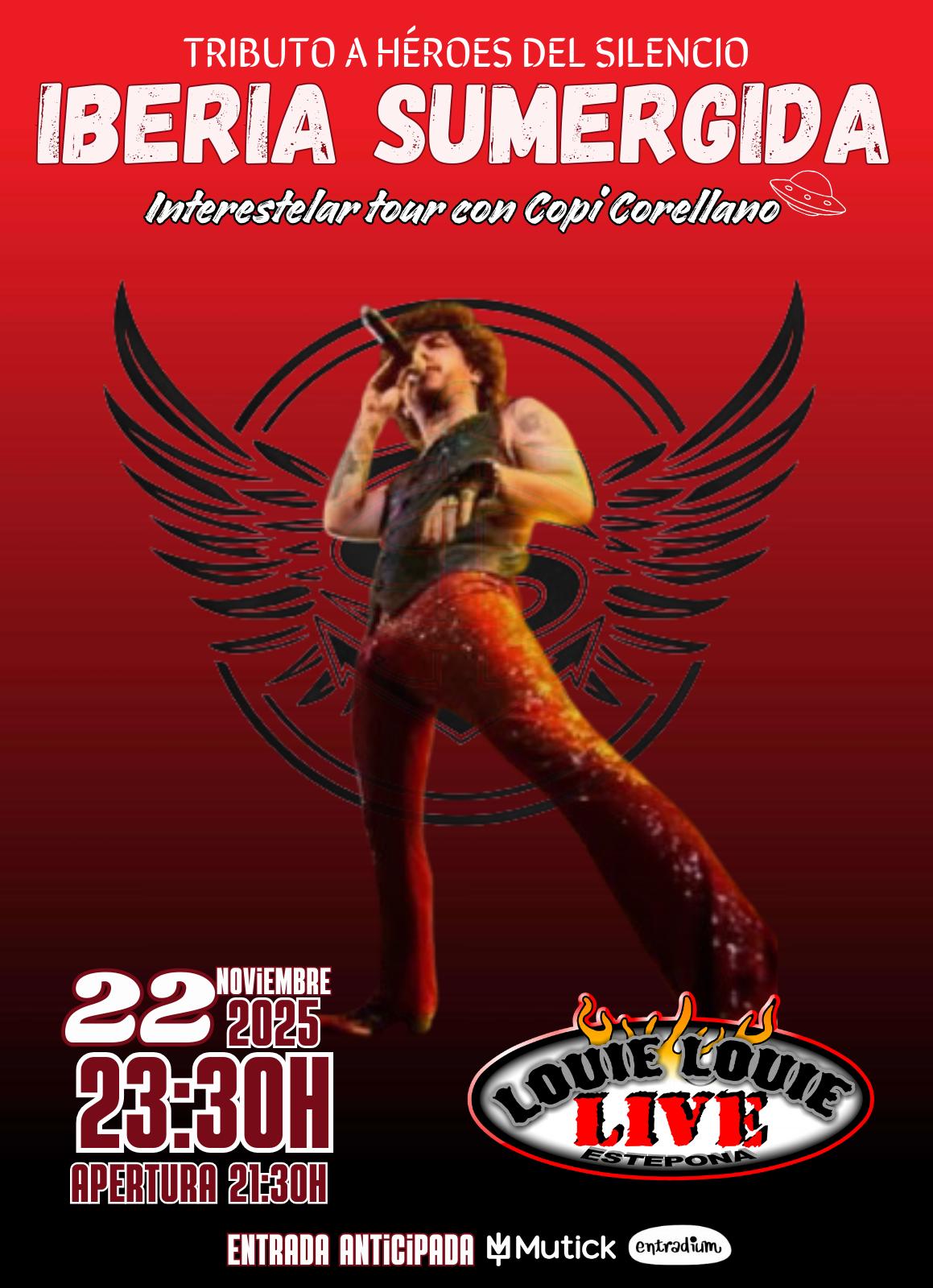 IBERIA SUMERGIDA - Tributo a Héroes del Silencio en Estepona - Mutick