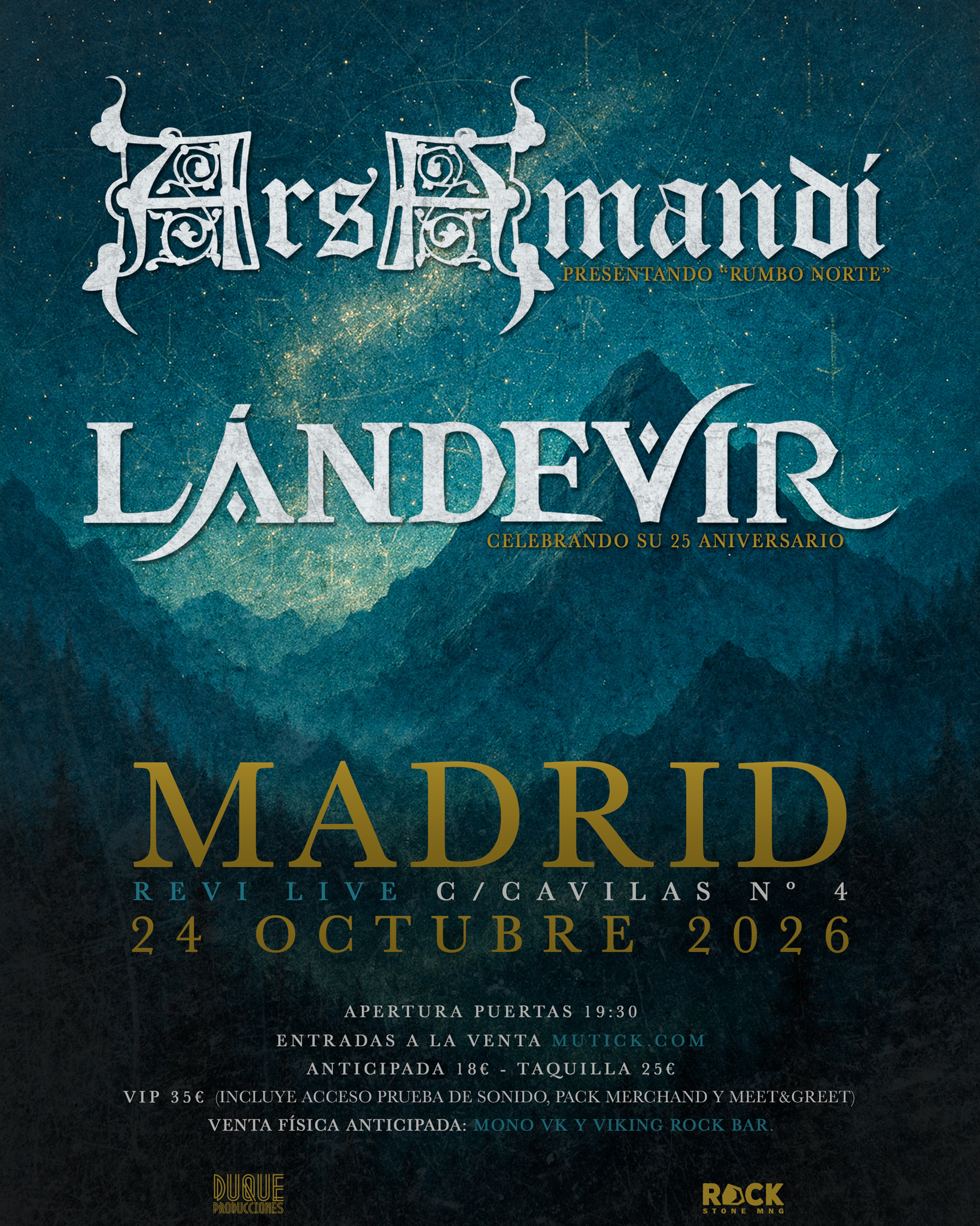 Ars Amandi + Lándevir en Madrid - Mutick