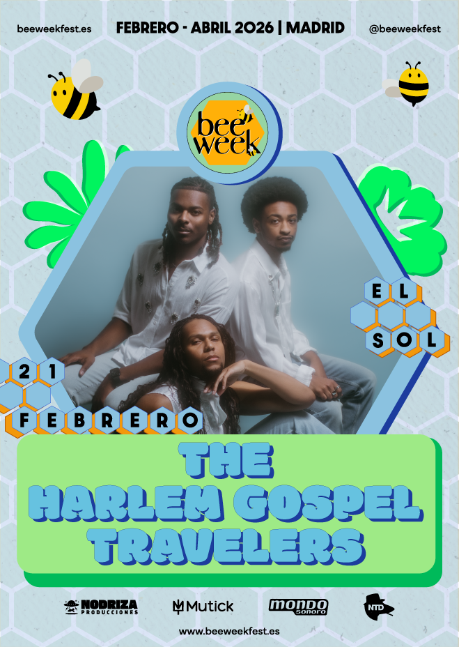 Bee Week presenta The HARLEM GOSPEL TRAVELERS en Madrid - Mutick