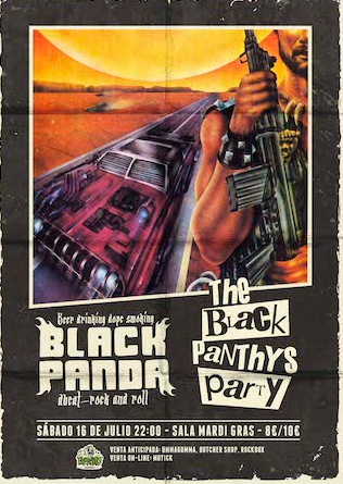 Black Panda + The Black Panthys Party en A Coruña