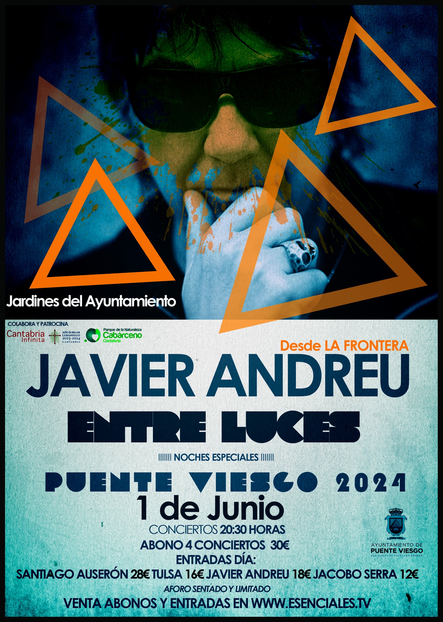 Entre luces: Javier Andreu (La Frontera) en Santander - Cantabria - Mutick