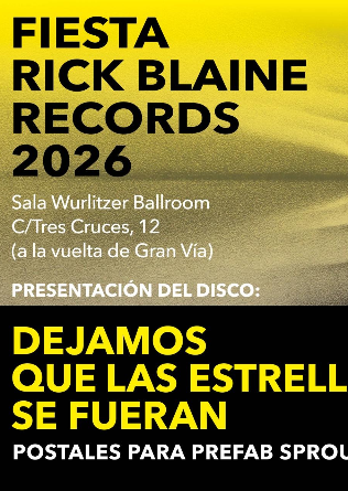FIESTA RICK BLAINE RECORDS Madrid 2026