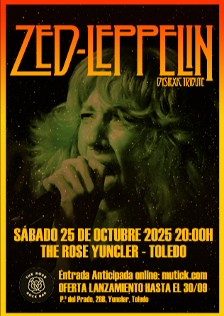 Zed Leppelin Dyslexic Tribute en The Rose Yuncler - Toledo